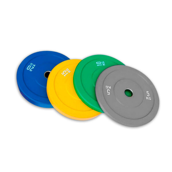 Discos Multi-Color Olympic Rubber Plates - Imagen 5