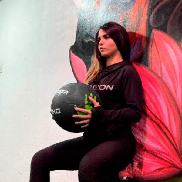 Medball de Caucho sin asas – 8 kg. - Imagen 4